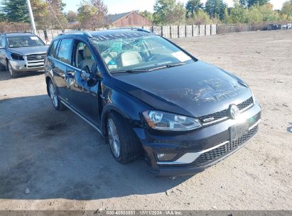 2017 VOLKSWAGEN GOLF ALLTRACK TSI S/TSI SE/TSI SEL Black  Gasoline 3VWH17AU9HM511383 photo #1