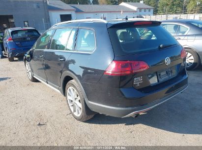 2017 VOLKSWAGEN GOLF ALLTRACK TSI S/TSI SE/TSI SEL Black  Gasoline 3VWH17AU9HM511383 photo #4