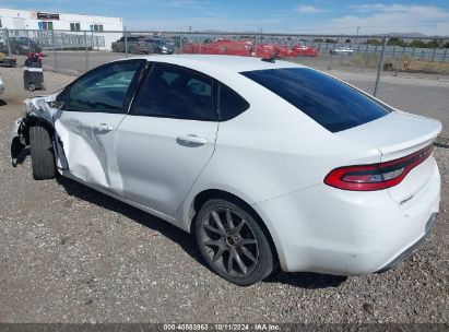 2014 DODGE DART SXT White  Gasoline 1C3CDFBB8ED868576 photo #4