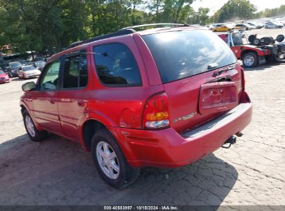 2002 OLDSMOBILE BRAVADA Red  Gasoline 1GHDT13S222101182 photo #4