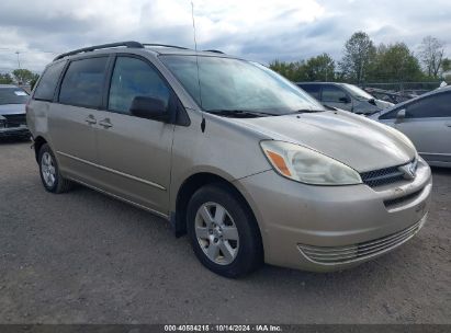 2005 TOYOTA SIENNA LE Gold  Gasoline 1LNHM97V52Y600400 photo #1