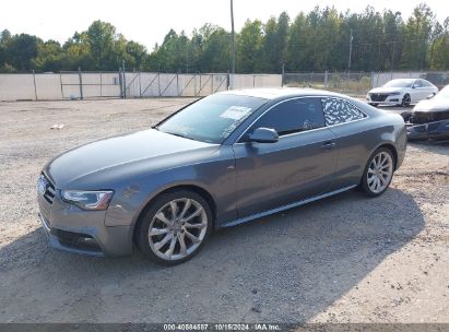 2016 AUDI A5 2.0T PREMIUM Gray  Flexible Fuel WAUM2AFR6GA031570 photo #3