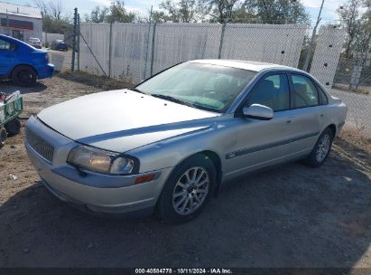 2001 VOLVO S80 T6 Silver  Gasoline YV1TS90DX11202686 photo #3