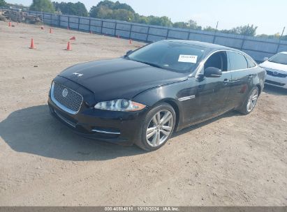 2011 JAGUAR XJ XJL Black sedan 4d gas SAJWA2GB2BLV07835 photo #3