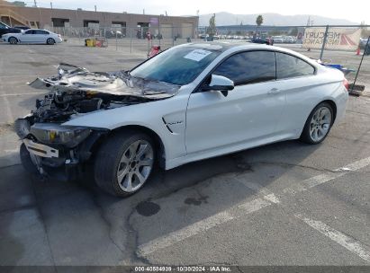 2015 BMW M4 White  Gasoline WBS3R9C56FK331797 photo #3