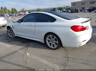 2015 BMW M4 White  Gasoline WBS3R9C56FK331797 photo #4