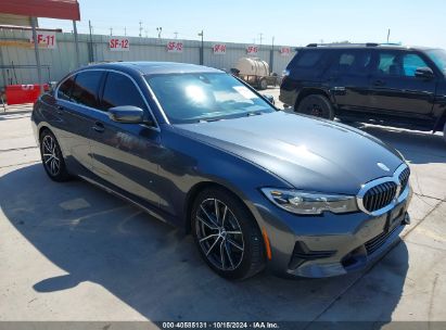 2019 BMW 330I Gray  Gasoline WBA5R1C51KAK10528 photo #1