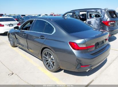 2019 BMW 330I Gray  Gasoline WBA5R1C51KAK10528 photo #4