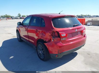 2015 MITSUBISHI OUTLANDER SPORT ES Maroon  Gasoline 4A4AP3AW0FE038336 photo #4