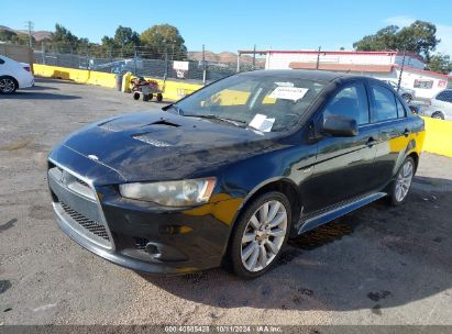 2011 MITSUBISHI LANCER RALLIART Black  Gasoline JA32V6FV2BU016646 photo #3