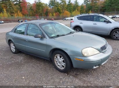 2005 MERCURY SABLE GS Green  Flexible Fuel 1MEFM50225A635055 photo #1