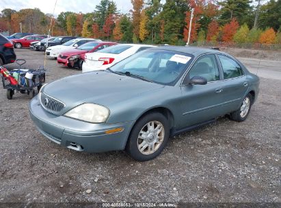 2005 MERCURY SABLE GS Green  Flexible Fuel 1MEFM50225A635055 photo #3