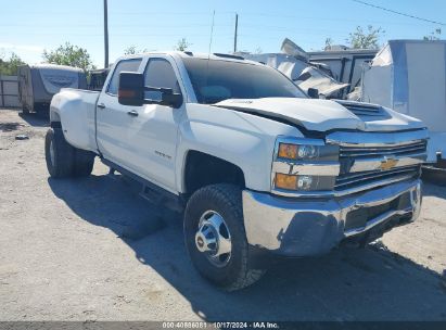 2018 CHEVROLET SILVERADO 3500HD WT White  Diesel 1GC4KYCY4JF139056 photo #1