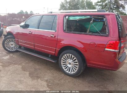 2017 LINCOLN NAVIGATOR L SELECT Red  Gasoline 5LMJJ3HT6HEL05124 photo #4