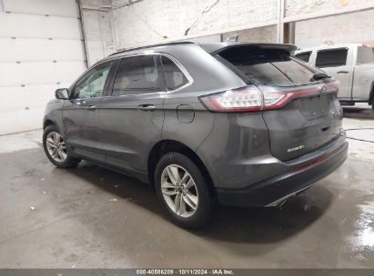 2017 FORD EDGE SEL Gray  Gasoline 2FMPK4J90HBB90806 photo #4