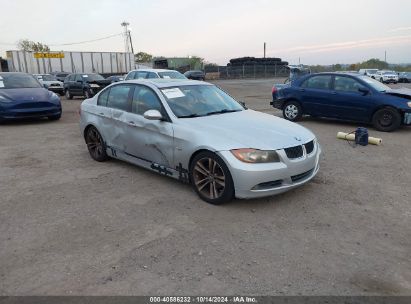 2007 BMW 328I Silver  Gasoline WBAVA37567NL10315 photo #1