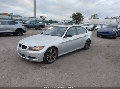 2007 BMW 328I Silver  Gasoline WBAVA37567NL10315 photo #3