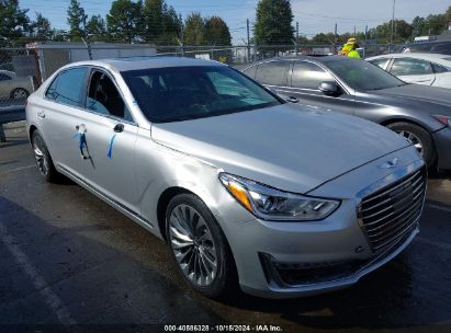 2017 GENESIS G90 3.3T PREMIUM Gray  Gasoline KMHG34JA5HU025576 photo #1