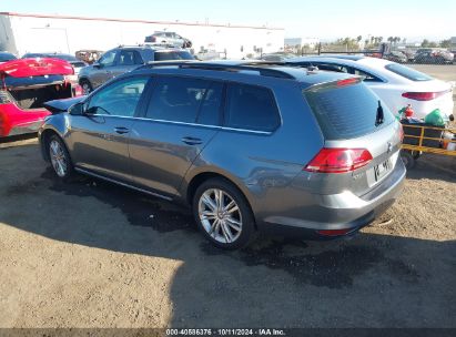 2015 VOLKSWAGEN GOLF SPORTWAGEN TDI SE 4-DOOR Gray  Diesel 3VWCA7AU3FM517901 photo #4