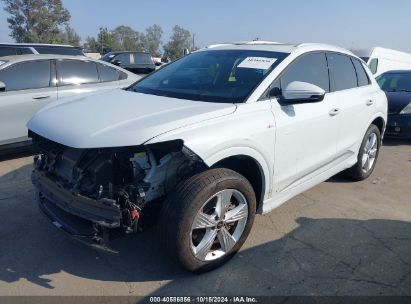 2023 AUDI Q4 E-TRON PREMIUM 50 QUATTRO White  Electric WA1K2BFZ3PP052965 photo #3