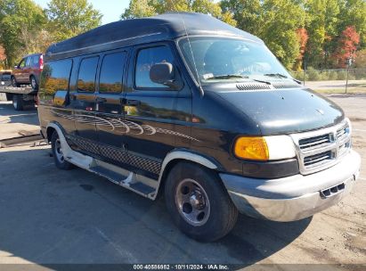 2003 DODGE RAM VAN 1500 CONVERSION Black  Gasoline 2D6WB11Y23K528795 photo #1