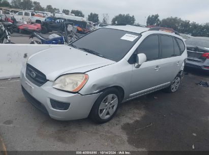 2009 KIA RONDO LX Gray  Gasoline KNAFG528697250995 photo #3