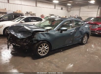 2016 MAZDA MAZDA3 I SPORT Blue  Gasoline 3MZBM1U78GM244557 photo #3