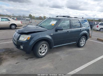 2009 MERCURY MARINER PREMIER V6 Green  Gasoline 4M2CU97G09KJ11538 photo #3