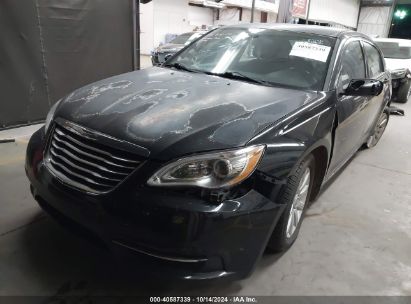 2012 CHRYSLER 200 TOURING Black  Gasoline 1C3CCBBB0CN103977 photo #3