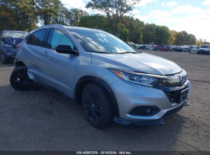 2022 HONDA HR-V AWD SPORT Gray  Gasoline 3CZRU6H19NM751947 photo #1