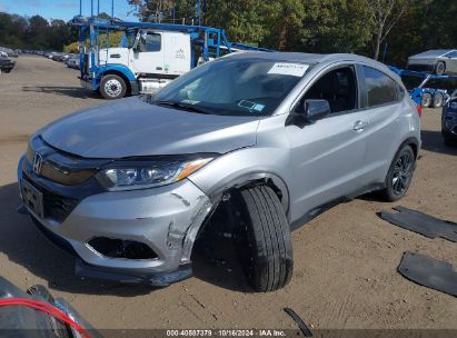 2022 HONDA HR-V AWD SPORT Gray  Gasoline 3CZRU6H19NM751947 photo #3