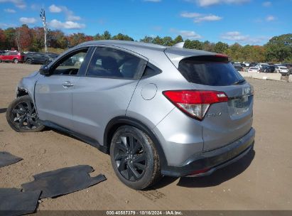 2022 HONDA HR-V AWD SPORT Gray  Gasoline 3CZRU6H19NM751947 photo #4