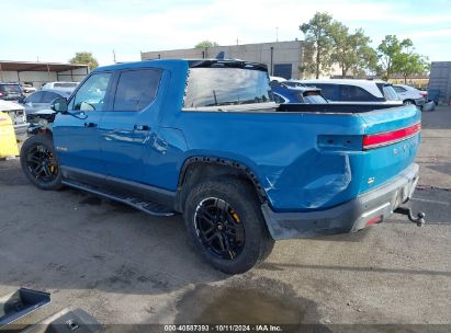 2023 RIVIAN R1T ADVENTURE QUAD MOTOR LARGE PACK Blue  Electric 7FCTGAAA5PN018250 photo #4