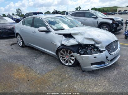 2015 JAGUAR XF 2.0T PREMIUM Silver  Gasoline SAJWA0FS7FPU82161 photo #1