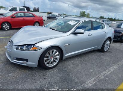 2015 JAGUAR XF 2.0T PREMIUM Silver  Gasoline SAJWA0FS7FPU82161 photo #3