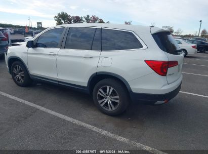 2017 HONDA PILOT EX-L White  Gasoline 5FNYF6H57HB032607 photo #4