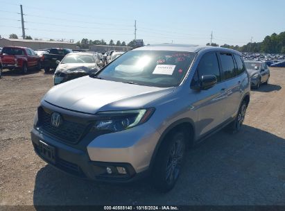 2019 HONDA PASSPORT EX-L Gray  Gasoline 5FNYF8H55KB026906 photo #3