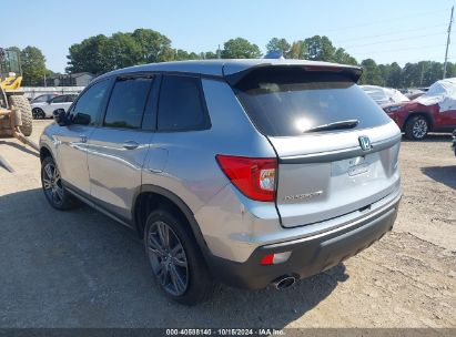 2019 HONDA PASSPORT EX-L Gray  Gasoline 5FNYF8H55KB026906 photo #4