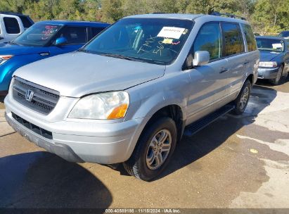 2004 HONDA PILOT EX Silver  Gasoline 2HKYF18434H569237 photo #3