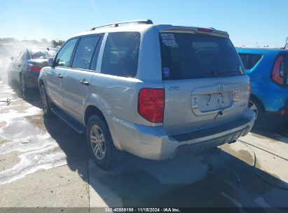 2004 HONDA PILOT EX Silver  Gasoline 2HKYF18434H569237 photo #4