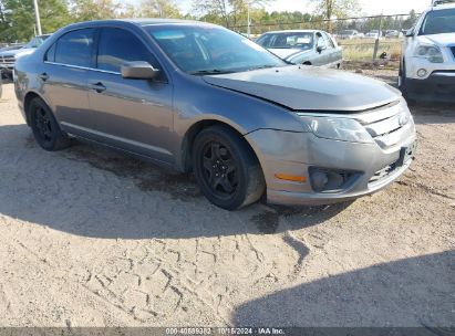 2011 FORD FUSION SE Gray  Gasoline 3FAHP0HA4BR236381 photo #1