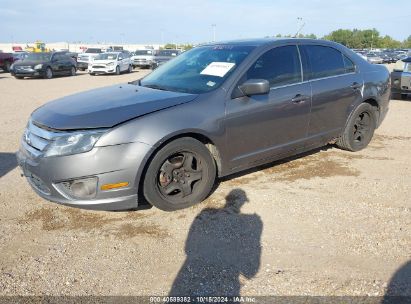 2011 FORD FUSION SE Gray  Gasoline 3FAHP0HA4BR236381 photo #3