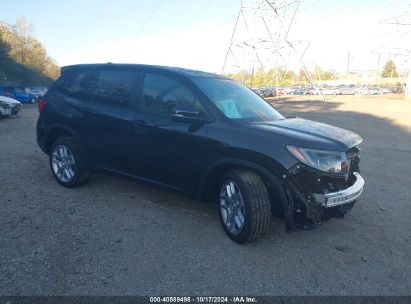 2024 HONDA PASSPORT AWD EX-L Black  Gasoline 5FNYF8H58RB022312 photo #1