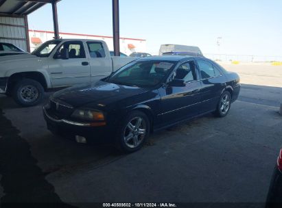 2002 LINCOLN LS V8 AUTO Black  Gasoline 1LNHM87A12Y709444 photo #3