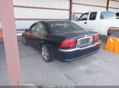 2002 LINCOLN LS V8 AUTO Black  Gasoline 1LNHM87A12Y709444 photo #4