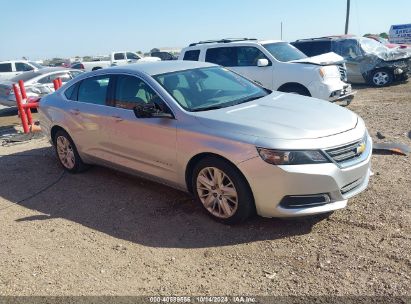 2015 CHEVROLET IMPALA LS Silver  Gasoline 1G11Z5SLXFU100082 photo #1