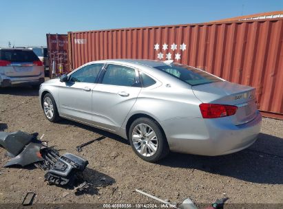 2015 CHEVROLET IMPALA LS Silver  Gasoline 1G11Z5SLXFU100082 photo #4