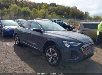 2024 AUDI Q8 E-TRON S LINE PREMIUM PLUS QUATTRO Gray  Electric WA1CABGE1RB011544 photo #1