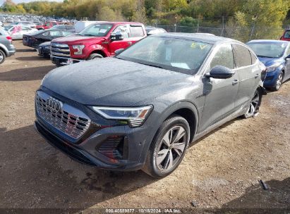 2024 AUDI Q8 E-TRON S LINE PREMIUM PLUS QUATTRO Gray  Electric WA1CABGE1RB011544 photo #3