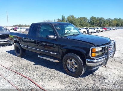 1995 GMC SIERRA K1500 Black  Gasoline 2GTEK19K7S1521864 photo #1